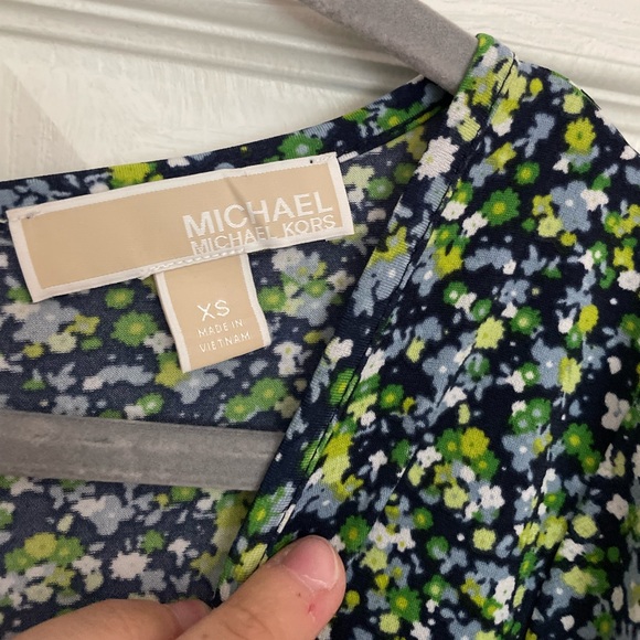 Michael Kors Floral Skater Dress - Picture 3 of 4